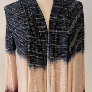 Enti wrap tunic sweater